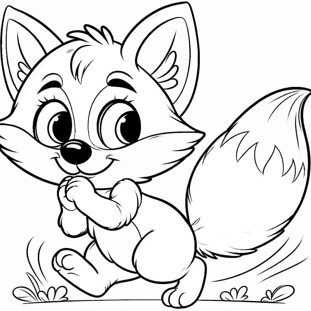 Fox Coloring Book Vol.1 - ArtoCero.com