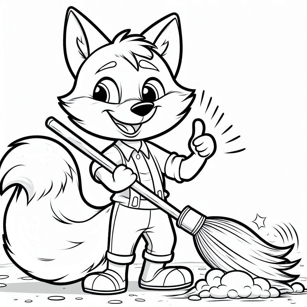 Fox Coloring Book Vol.1 - ArtoCero.com