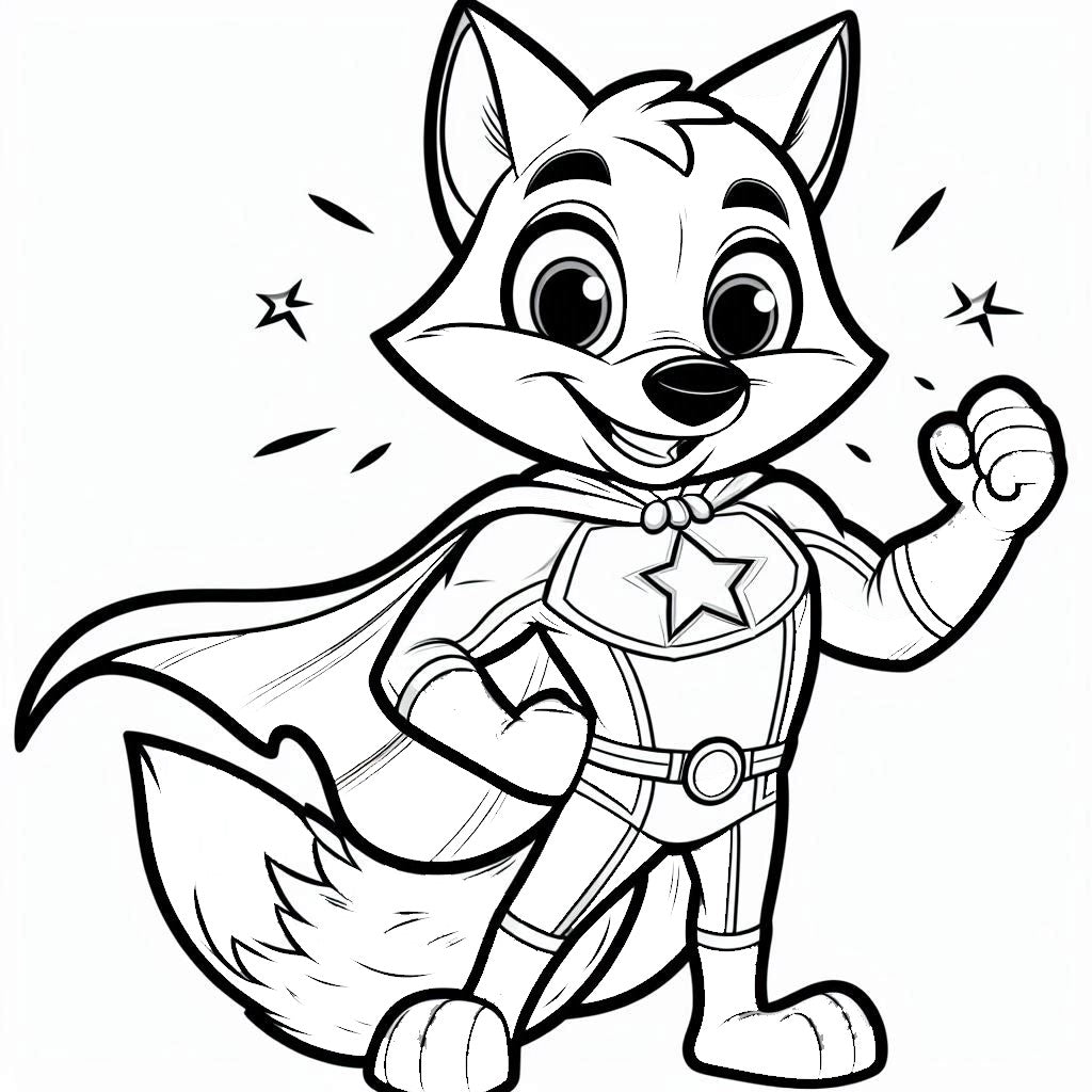 Fox Coloring Book Vol.1 - ArtoCero.com